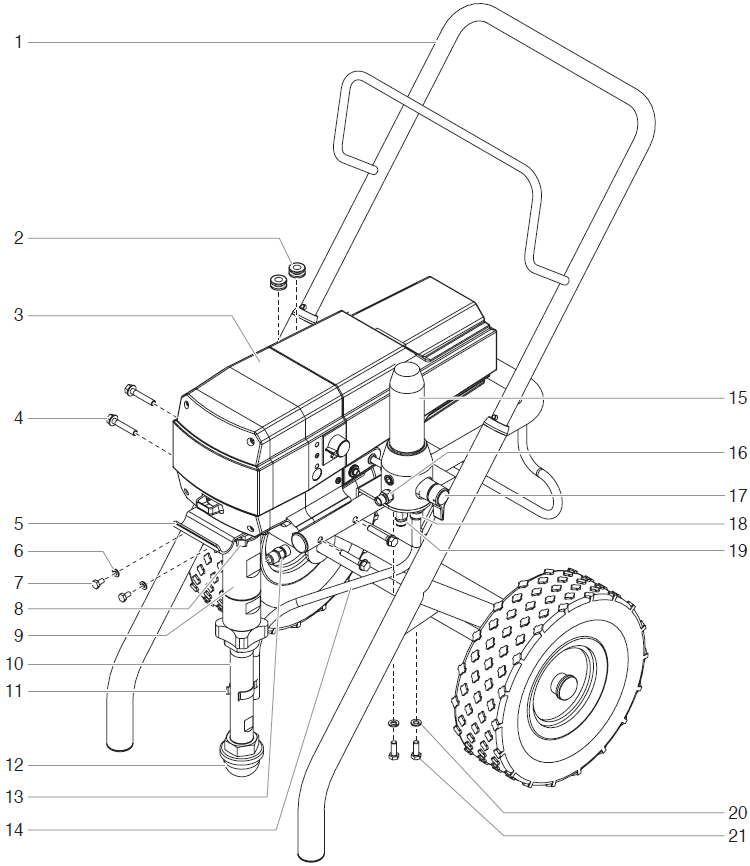 1140ix Main Assembly Parts